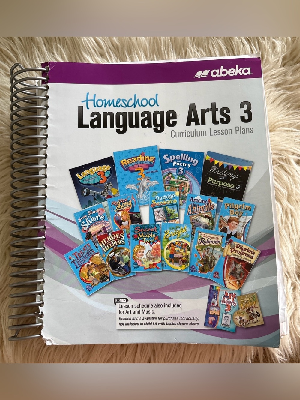 Abeka Language Arts 3 / 3rd Grade Curriculum Lesson Plans for Homeschool Book